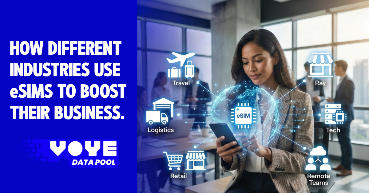 How different industries use eSIMs to boost their business