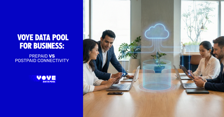 Voye Data Pool for Business: Pre-paid vs post-paid connectivity