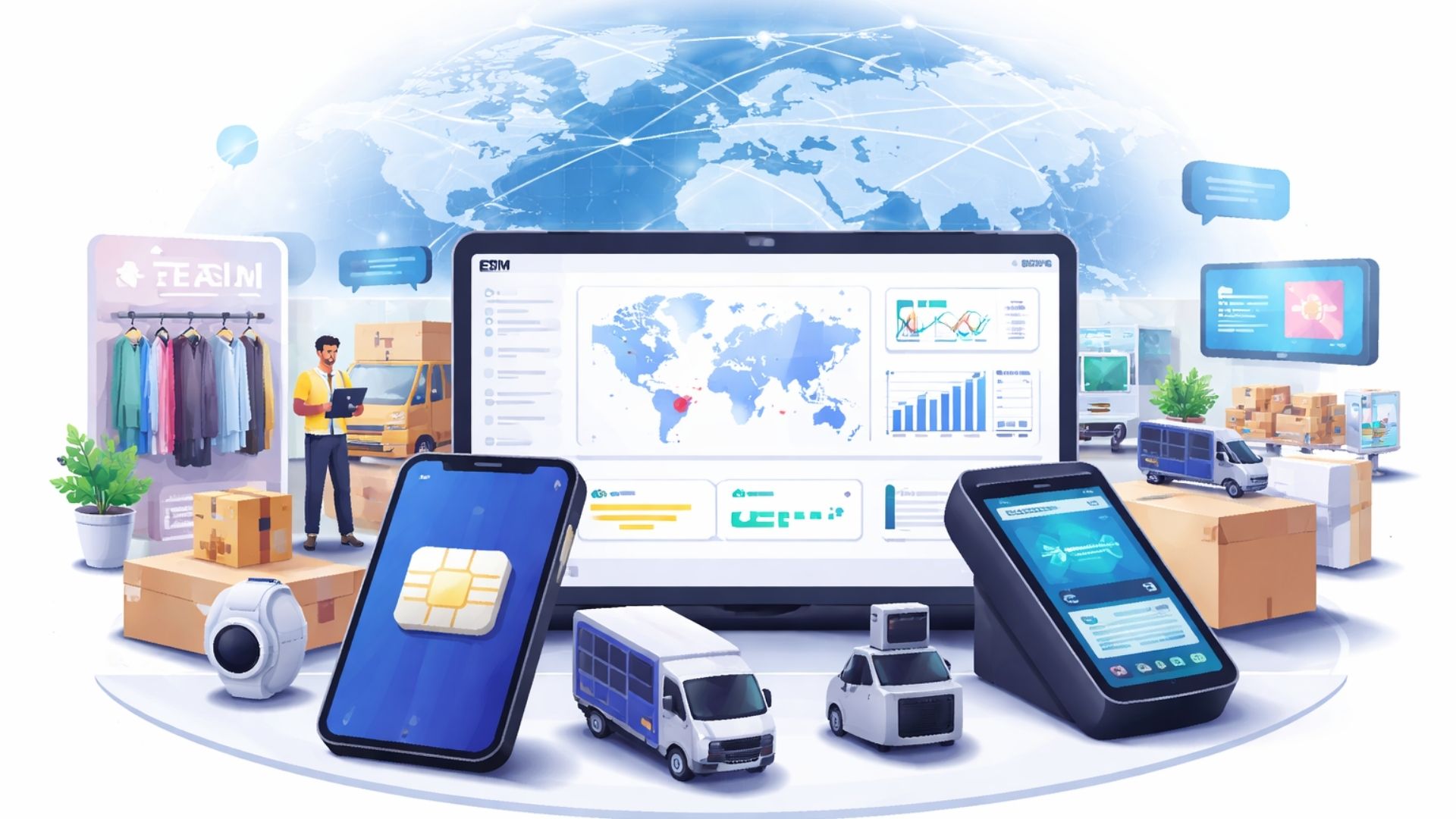 eSIM Solutions for Global Retail: Streamlining Mobile Operations