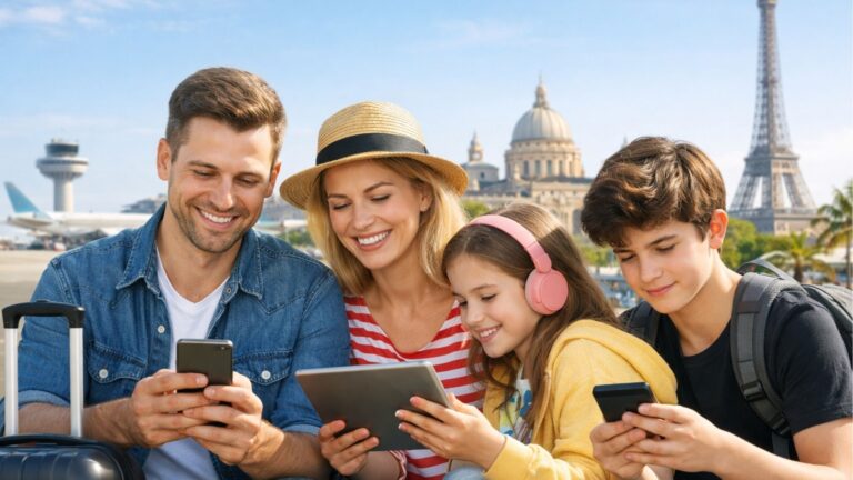 Stress-Free Family Trips: Smart Connectivity Tips Using eSIMs