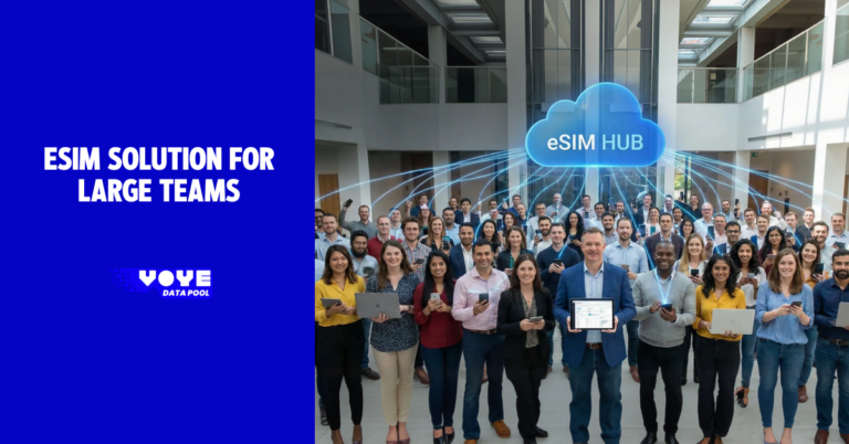 Why eSIM Is the Best Connectivity Solution for Large Teams?
