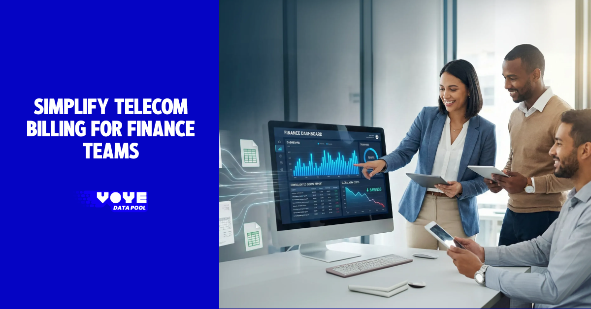 Simplify telecom billing for finance