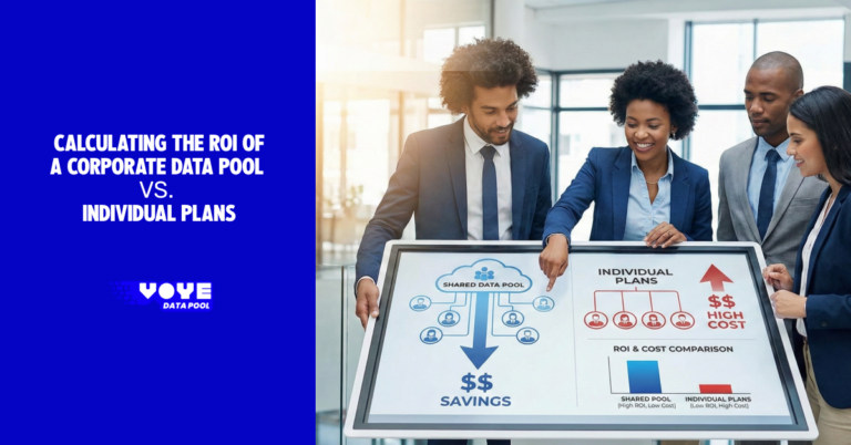 Calculating the ROI of a Corporate Data Pool vs. Individual Mobile Plans