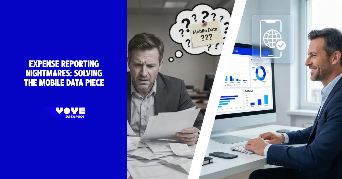 Expense Reporting Nightmares: Solving the Mobile Data Piece