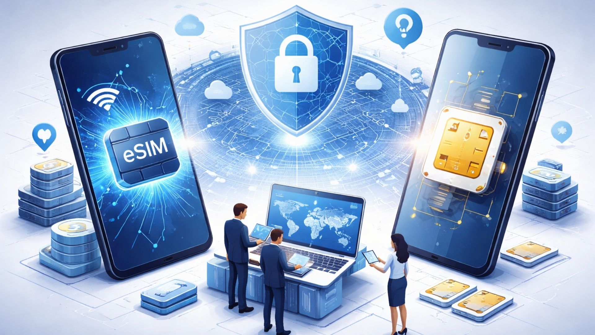 eSIM vs. Physical SIM: Which is More Secure for Business?