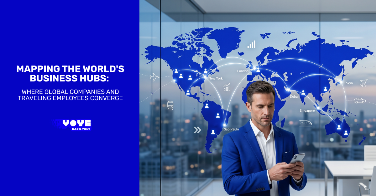 Mapping the World's Business Hubs: Where Global Companies and Traveling Employees Converge