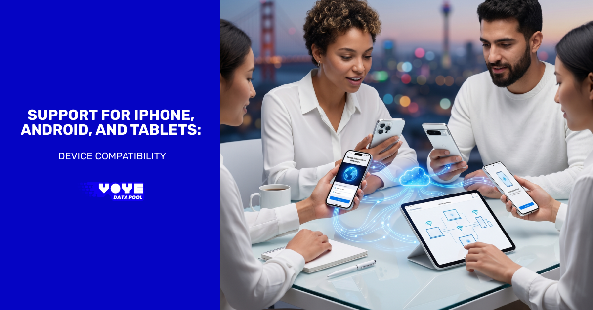Support for iPhone, Android, and Tablets: Device Compatibility