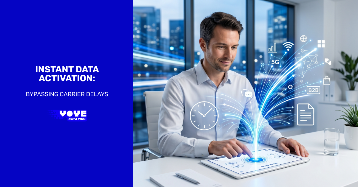 Instant Data Activation: Bypassing Carrier Delays