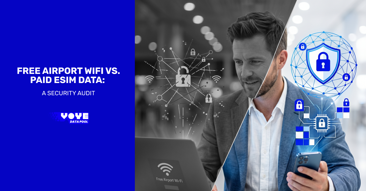 Free Airport WiFi vs. Paid eSIM Data: A Security Audit