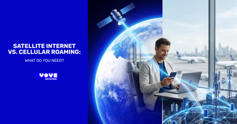Satellite Internet vs. Cellular Roaming: What Do You Need?