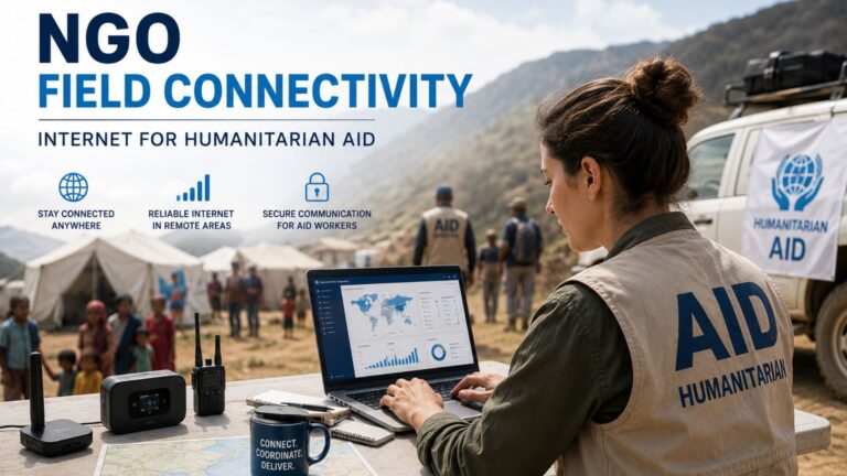 NGO field connectivity