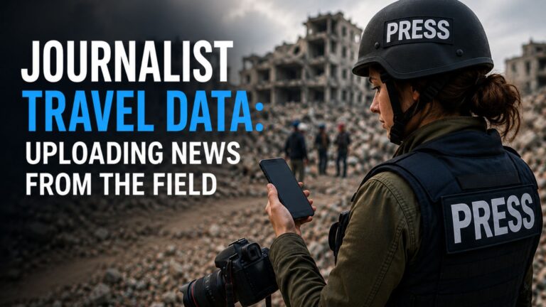 journalist travel data