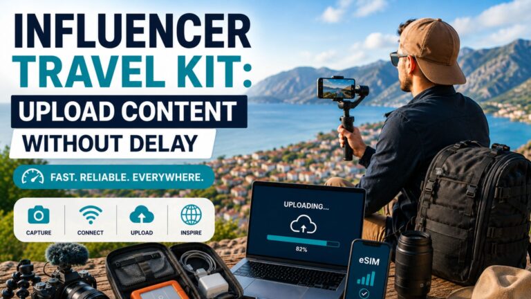 influencer travel kit