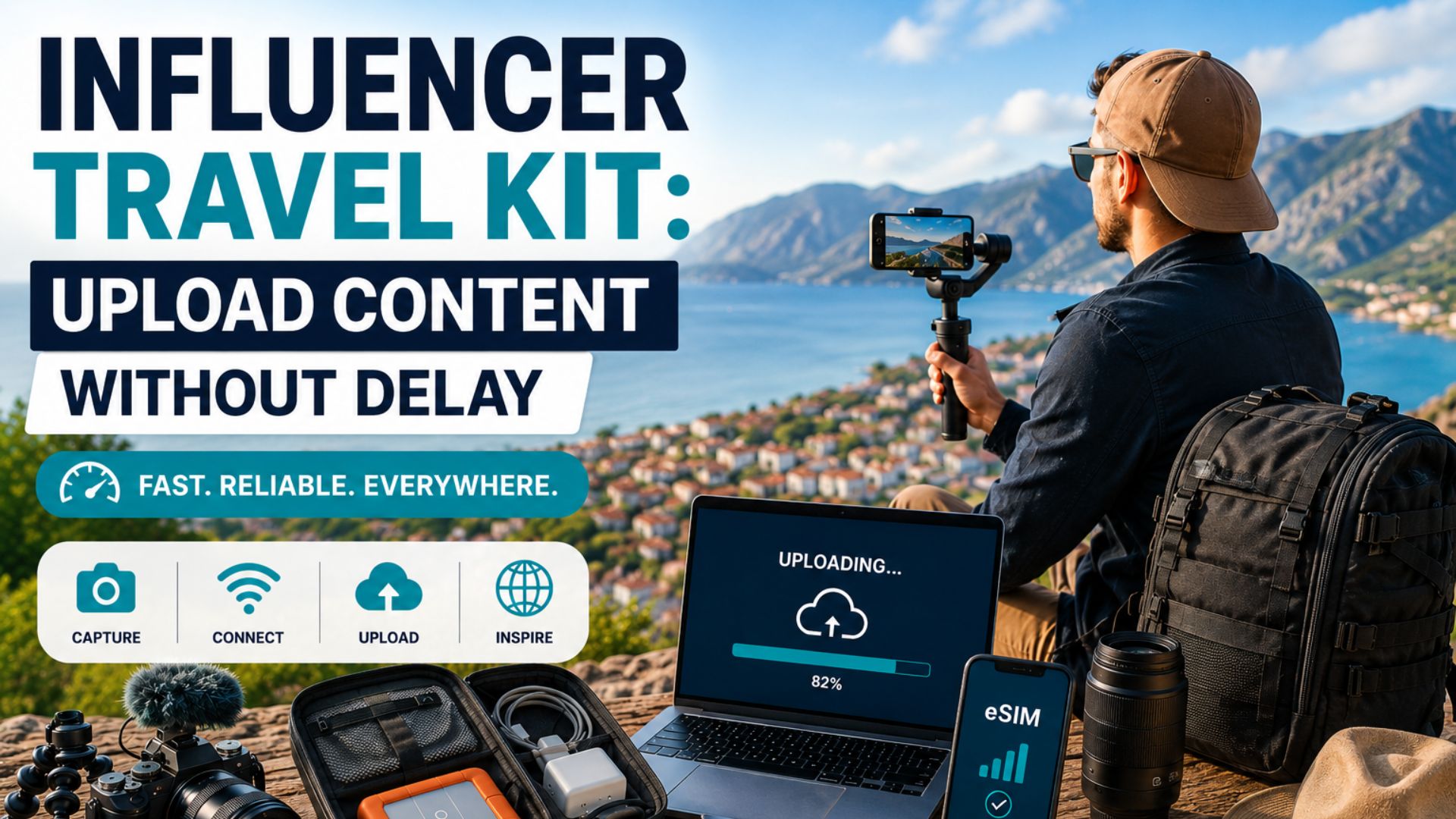 influencer travel kit